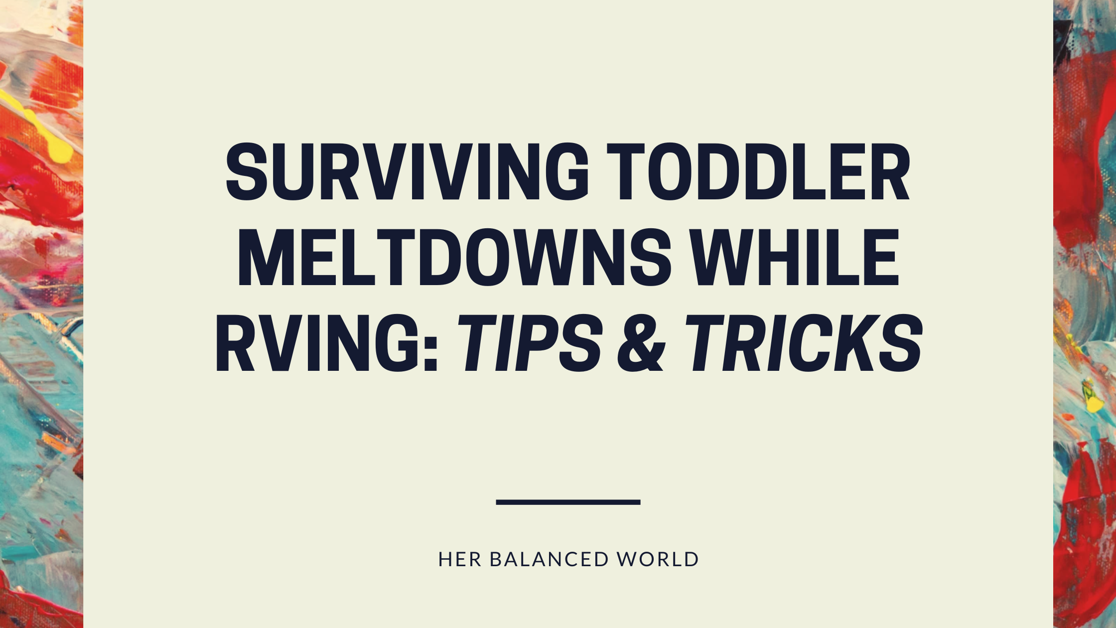 toddler meltdowns