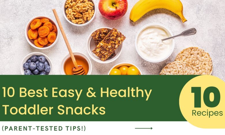 healthy toddler snacks